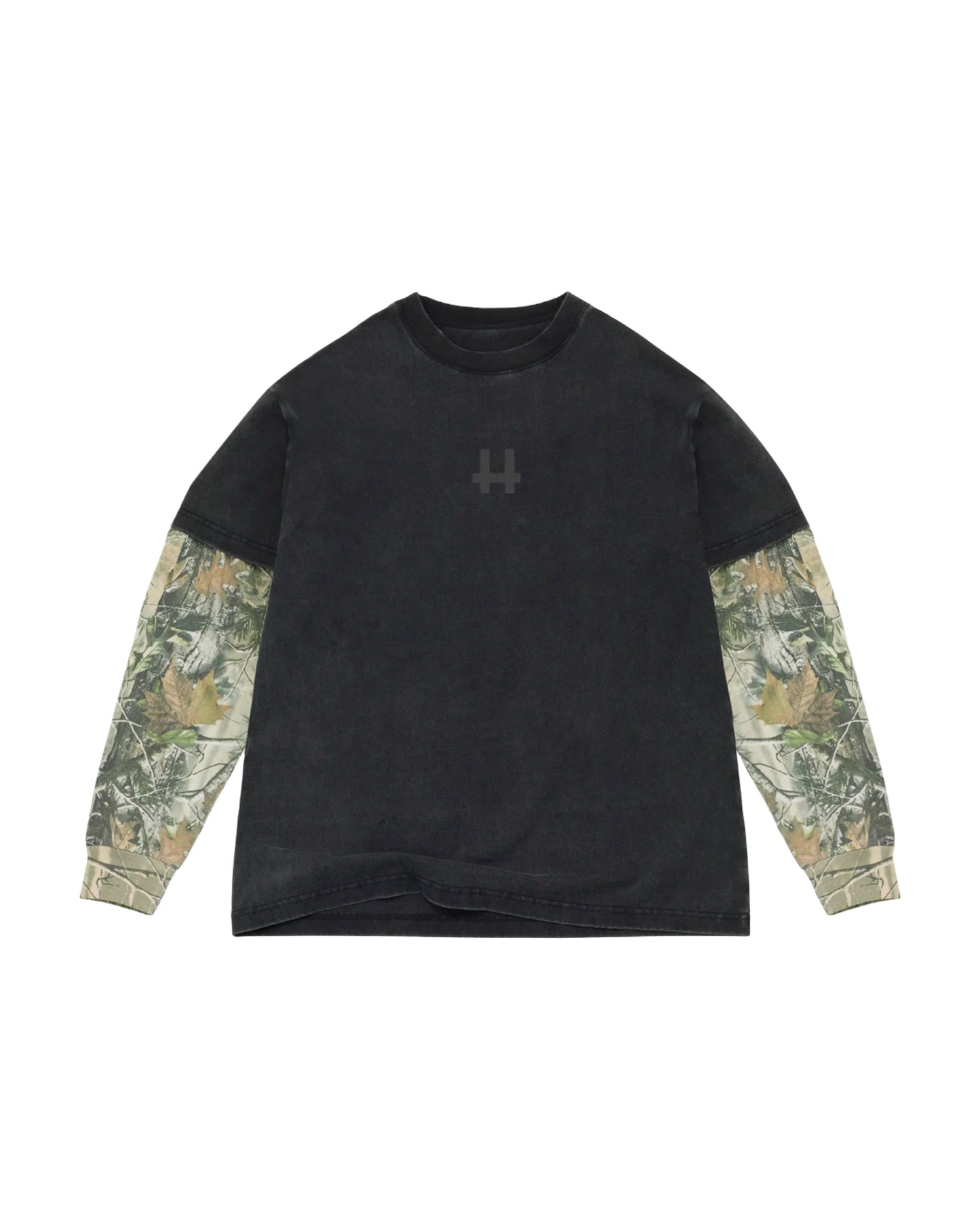 HIGH-VIS LONGSLEEVE CAMO DEER HHEART TEE