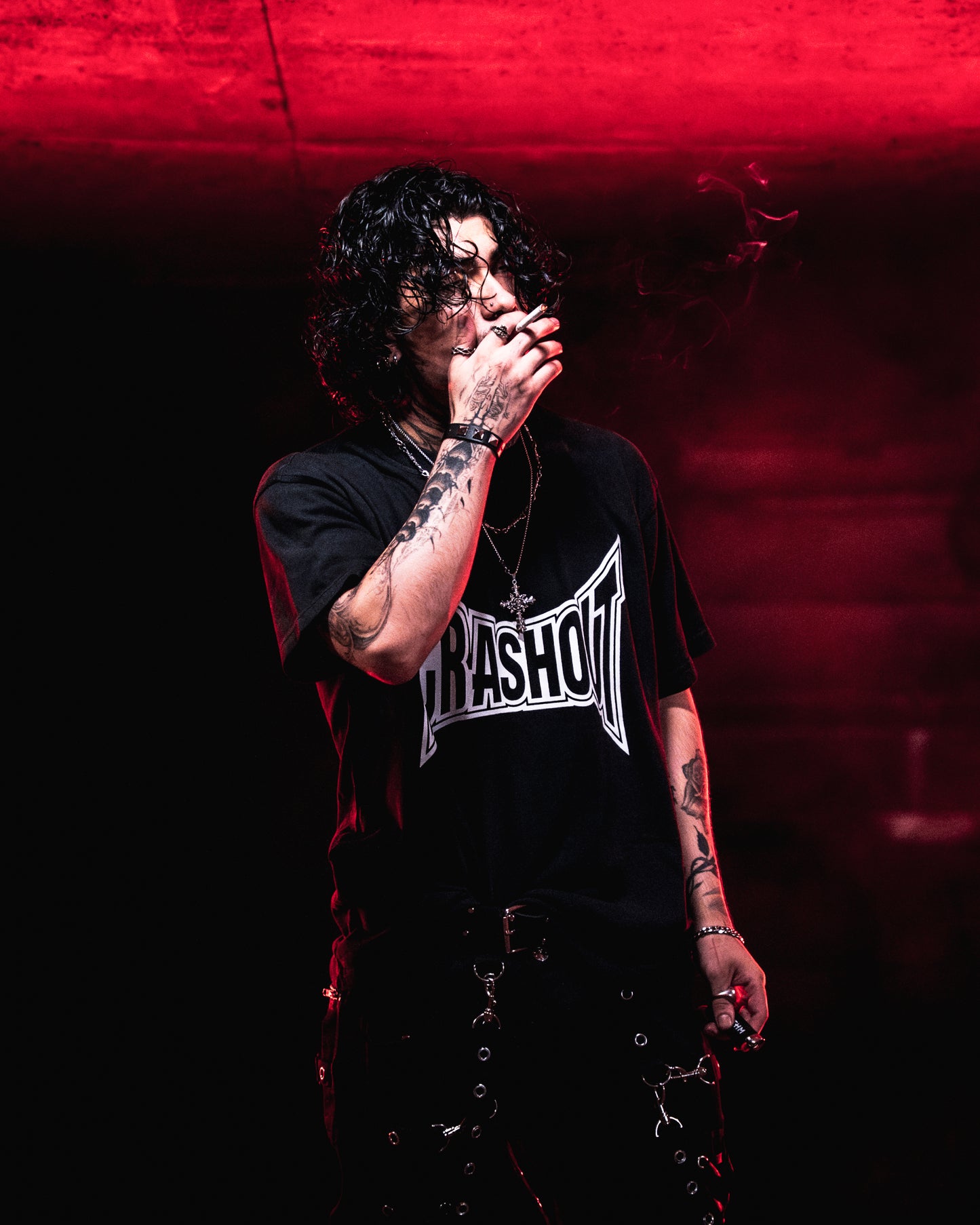 CRASHOUT Heavyweight T Shirt